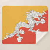 Bhutan Flag Sherpadecke (Vorderseite (Horizontal))