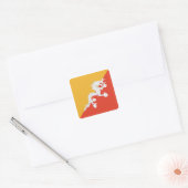 Bhutan Flag Sticker (Umschlag)