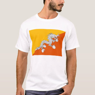 BHUTAN FLAG T - Shirt