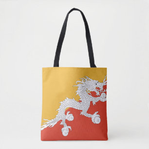 Bhutan Flag Tasche