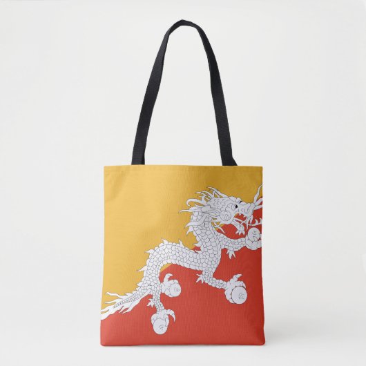 Bhutan Flag Tasche (Vorderseite)