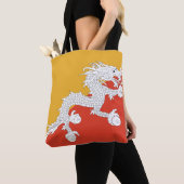 Bhutan Flag Tasche (Von Nahem)