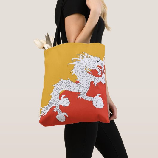 Bhutan Flag Tasche (Von Nahem)