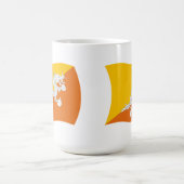 Bhutan Flag Tasse (Mittel)