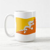 Bhutan Flag Tasse (Links)