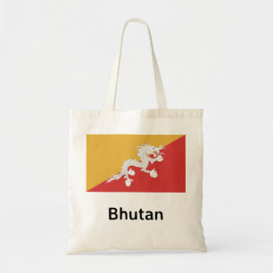 Bhutan Flag Tragetasche