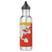 Bhutan Flag Trinkflasche (Rechts)