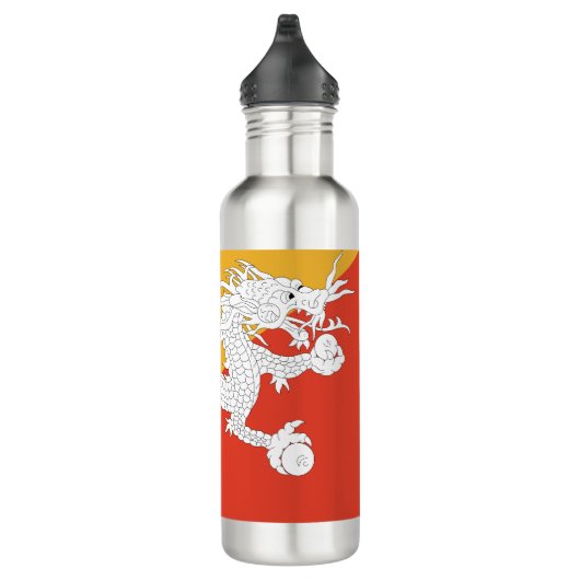 Bhutan Flag Trinkflasche (Rechts)