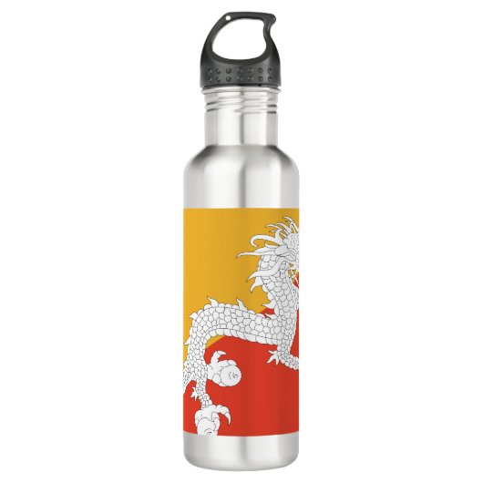 Bhutan Flag Trinkflasche (Vorderseite)