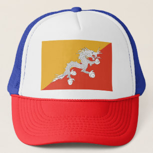 Bhutan Flag Truckerkappe