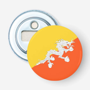 Bhutan-Flagge Flaschenöffner