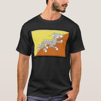 Bhutan-Flagge T-Shirt
