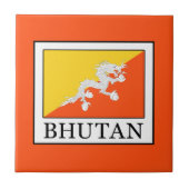 Bhutan Fliese (Vorderseite)