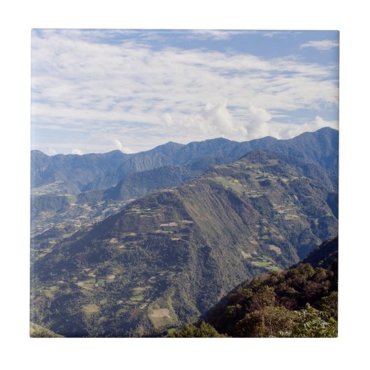 Bhutan friedliche Ostberge - Himalaya Fliese (Vorderseite)