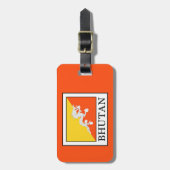Bhutan Gepäckanhänger (Vorderseite vertikal)