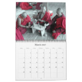 Bhutan Gesichter 2025 Kalender (Mär 2027)