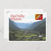 Bhutan - Haatal - Postkarte (Vorne/Hinten)