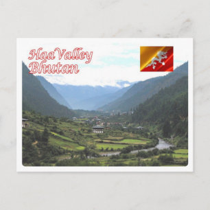 Bhutan - Haatal - Postkarte