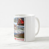 Bhutan - Ich liebe - Kaffeetasse (VorderseiteRechts)