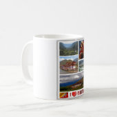 Bhutan - Ich liebe - Kaffeetasse (Vorderseite Links)