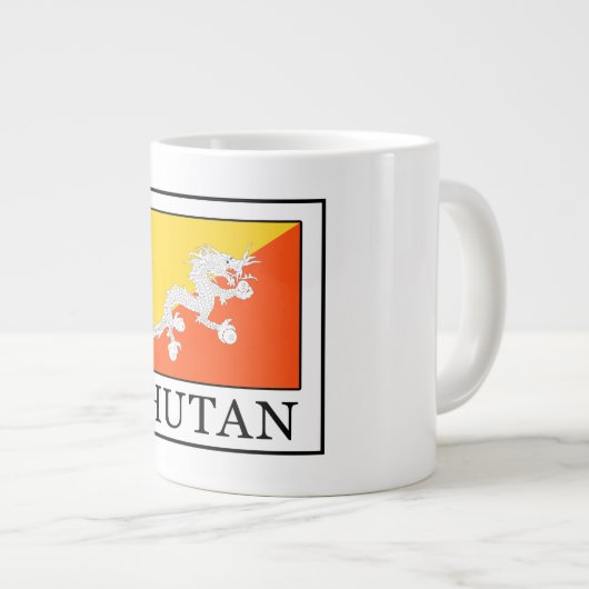 Bhutan Jumbo-Tasse (Vorderseite Rechts)