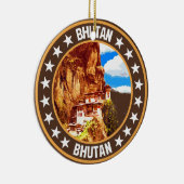 Bhutan Keramik Ornament (Rechts)
