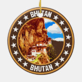 Bhutan Keramik Ornament (Hinten)
