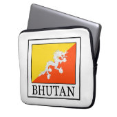 Bhutan Laptopschutzhülle (Vorderseite Links)