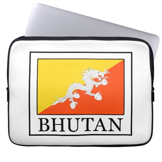 Bhutan Laptopschutzhülle (Vorderseite)