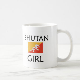 BHUTAN-MÄDCHEN KAFFEETASSE