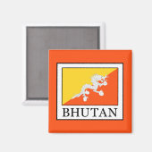 Bhutan Magnet (Vorderseite/Rückseite)