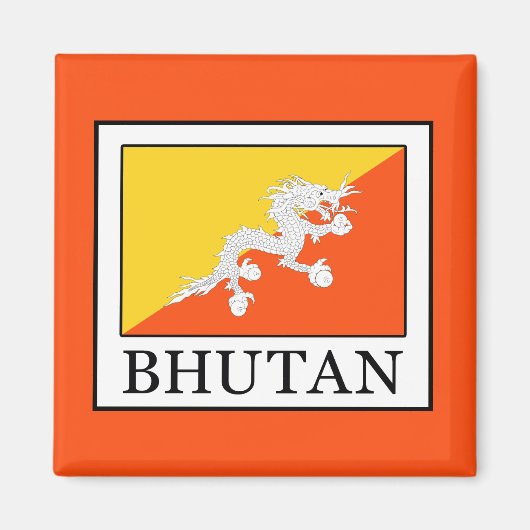 Bhutan Magnet (Vorne)