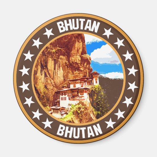 Bhutan Magnet (Vorne)