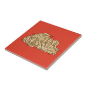 Bhutan Map Tile Fliese (Seite)