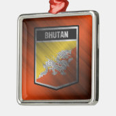 Bhutan Ornament Aus Metall (Links)