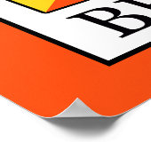 Bhutan Poster (Ecke)