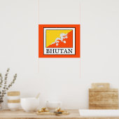 Bhutan Poster (Küche)