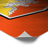 Bhutan Poster (Ecke)