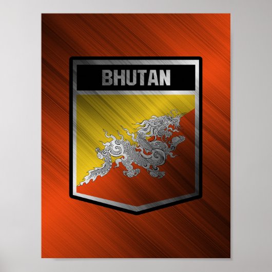 Bhutan Poster (Vorne)