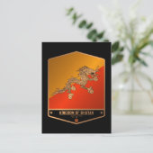 Bhutan Postkarte (Stehend Vorderseite)