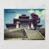 Bhutan Postkarte (Vorderseite)