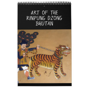Bhutan rinpung art kalender