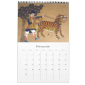 Bhutan rinpung art kalender (Feb 2027)