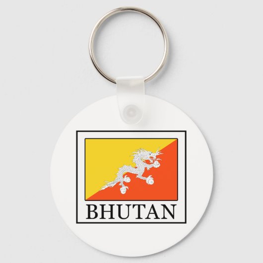 Bhutan Schlüsselanhänger (Vorderseite)