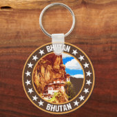 Bhutan Schlüsselanhänger (Rückseite)