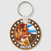 Bhutan Schlüsselanhänger (Rückseite)