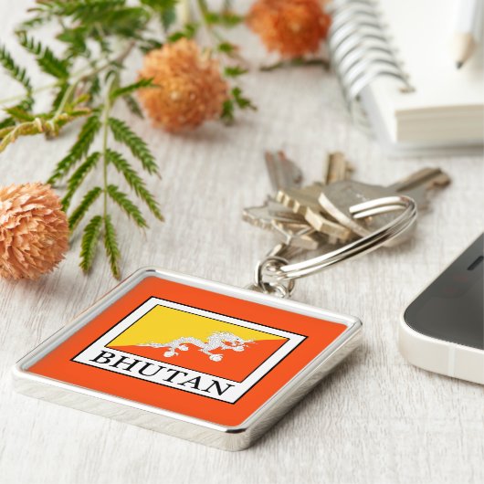 Bhutan Schlüsselanhänger (Seite)