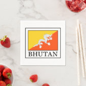 Bhutan Serviette (Beispiel)
