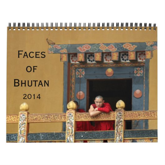 Bhutan stellt 2014 gegenüber kalender (Titelbild)