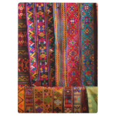 Bhutan-Stoffe zum Verkauf Klemmbrett (Rückseite)